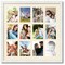 ArtToFrames Collage Photo Picture Frame with 12 - 5x7 inch Openings, Framed in White with Over 62 Mat Color Options and Plexi Glass (CSM-3966-229)